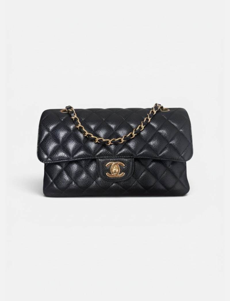  Chanel small black caviar 29 series full set