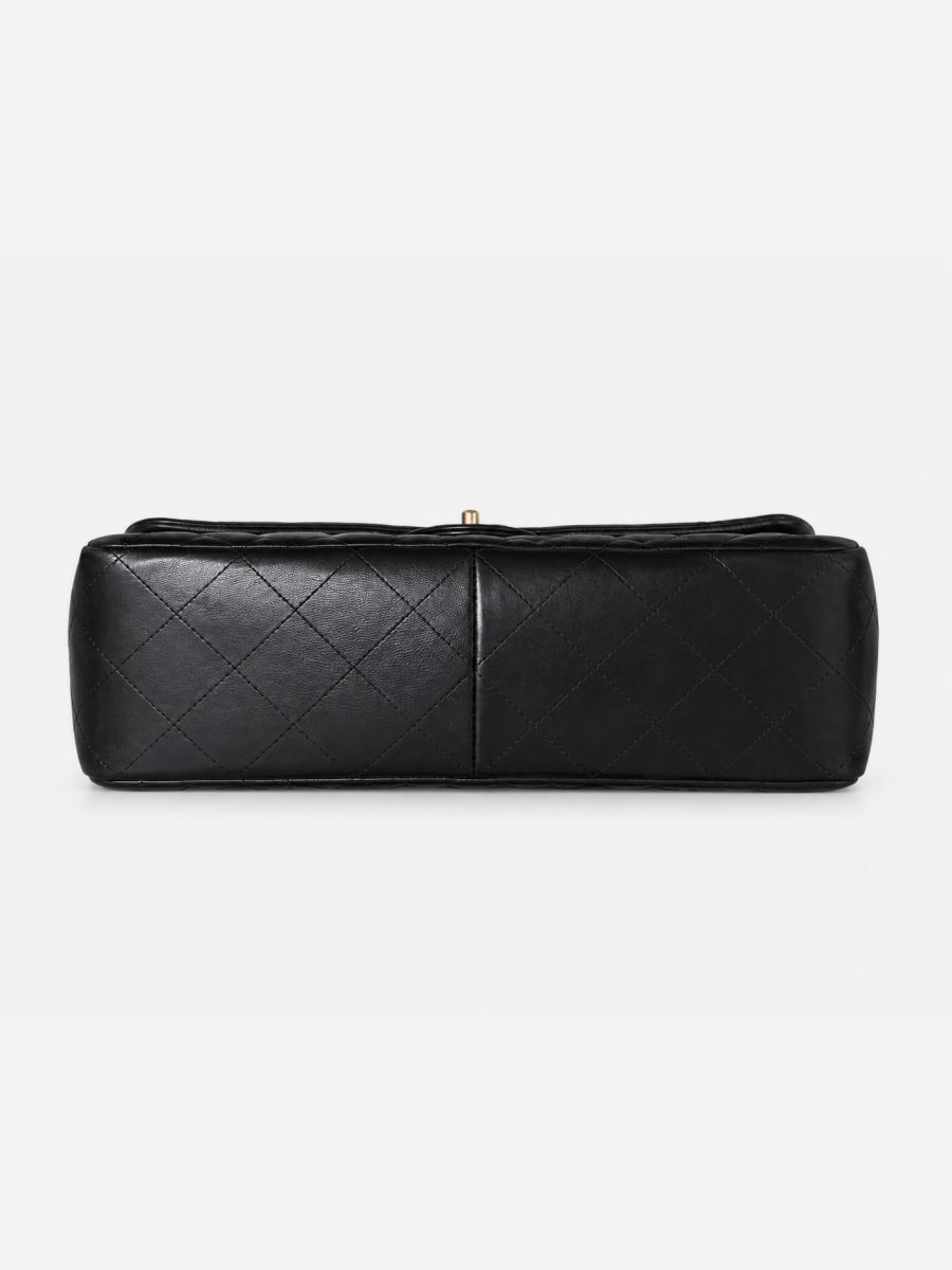 Chanel Jumbo lambskin black ghw 