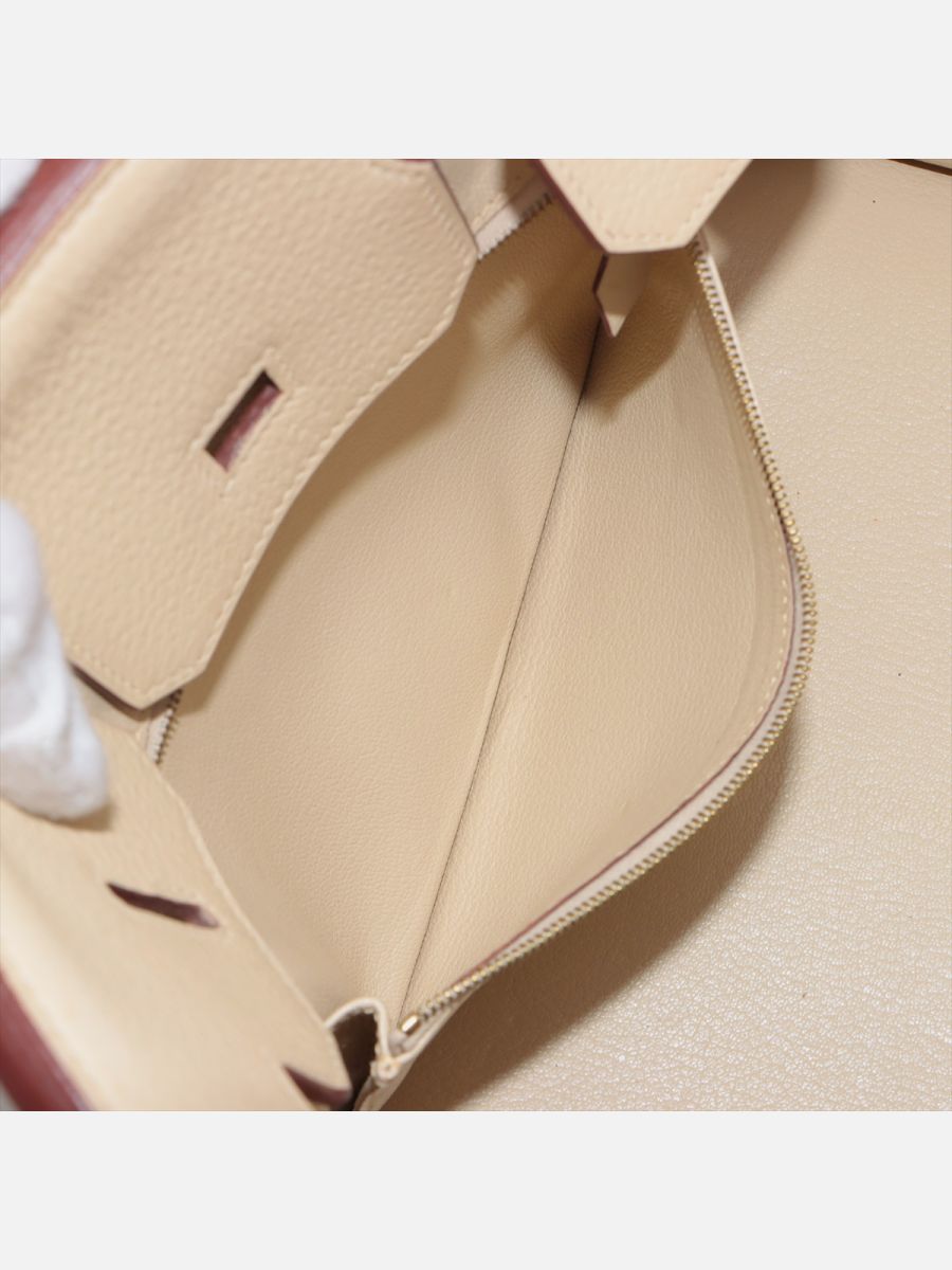 Hermes Birkin 30 Taurillon Clemence Parchemin