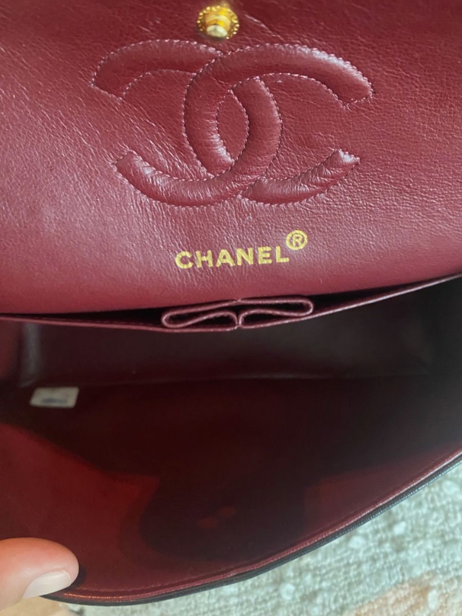 Chanel small 23 black