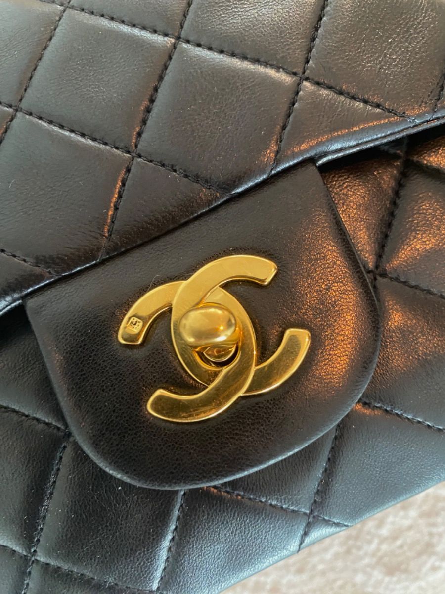 Chanel small 23 black