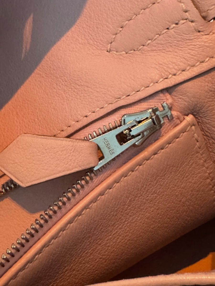Hermes Birkin 25 Rose Dragee 