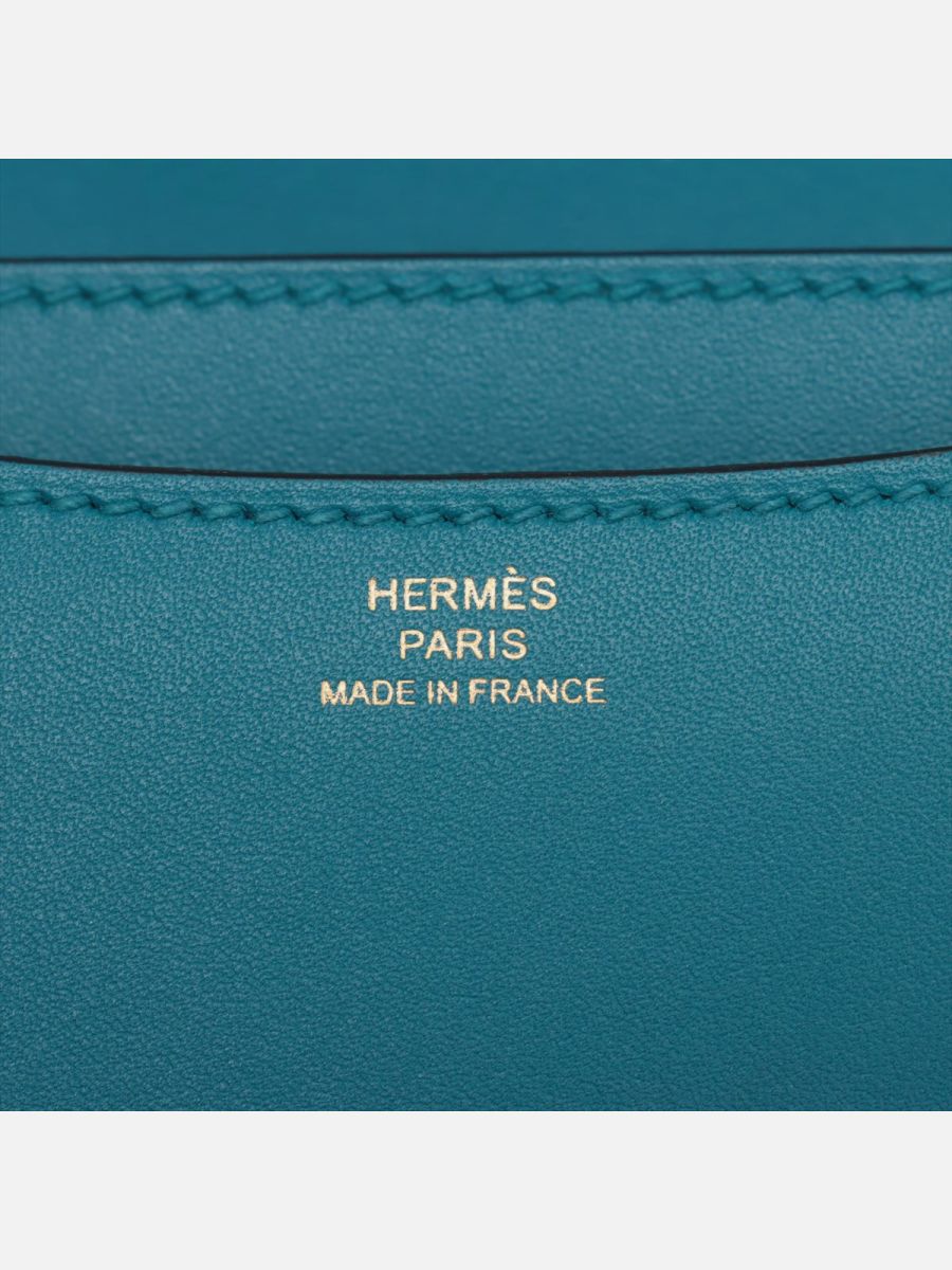 Hermes Constance 18 Cobalt