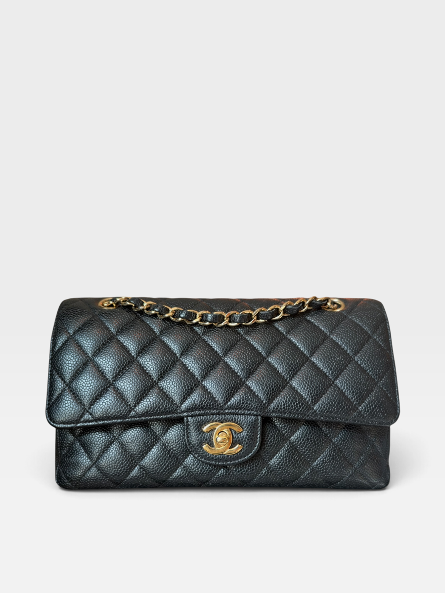 Chanel medium caviar GHW full set 2019 27 series