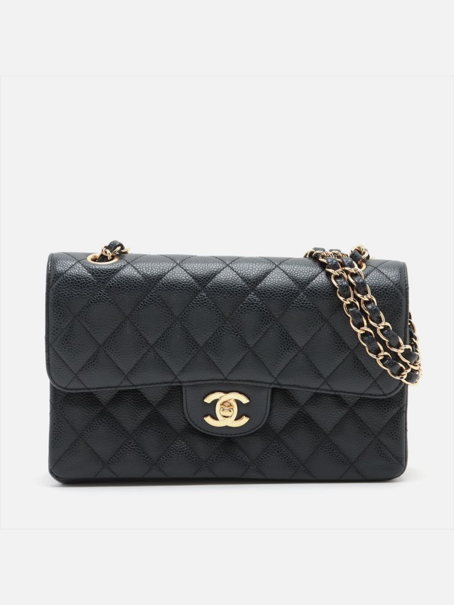 Chanel small Timeless Caviar GHW