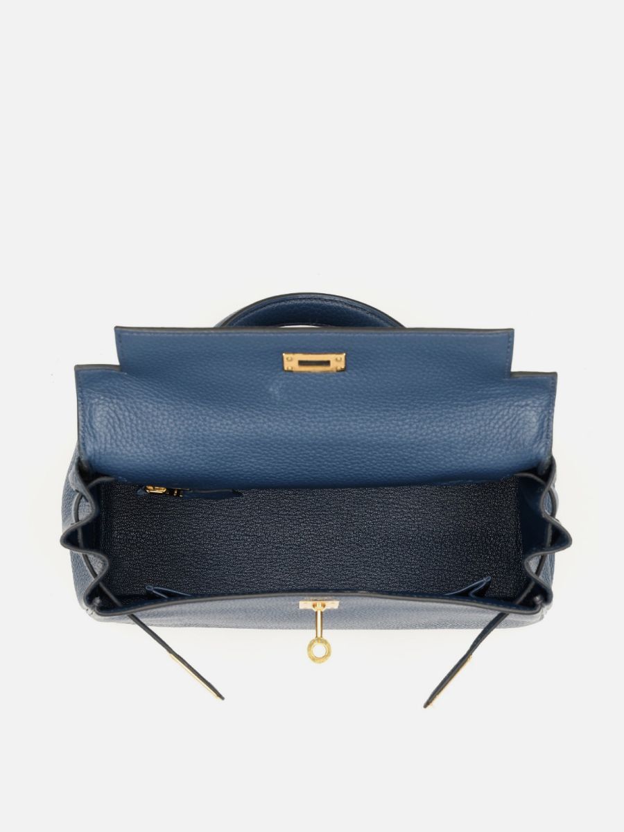 Hermes Kelly 28 blue