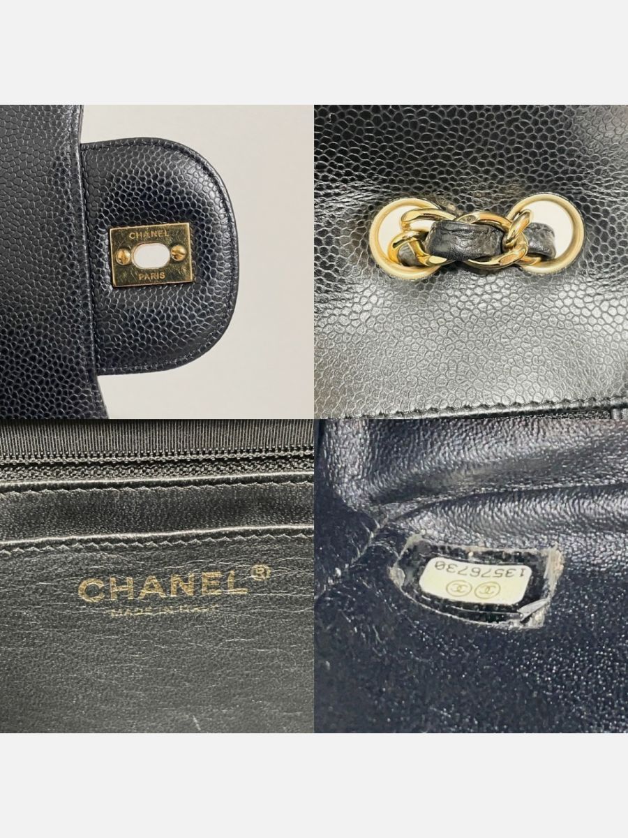 Chanel jumbo timeless black  