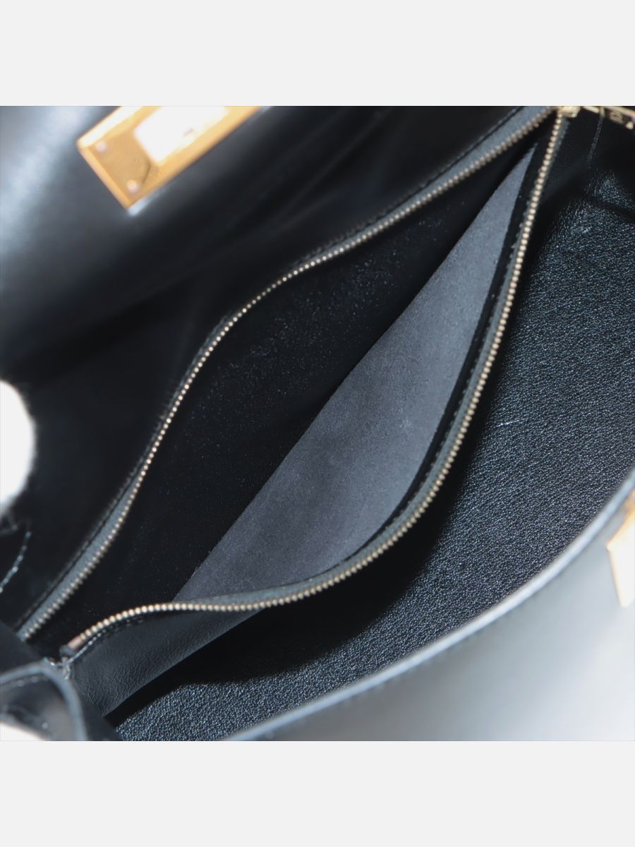 Hermes Kelly 28 box leather ghw