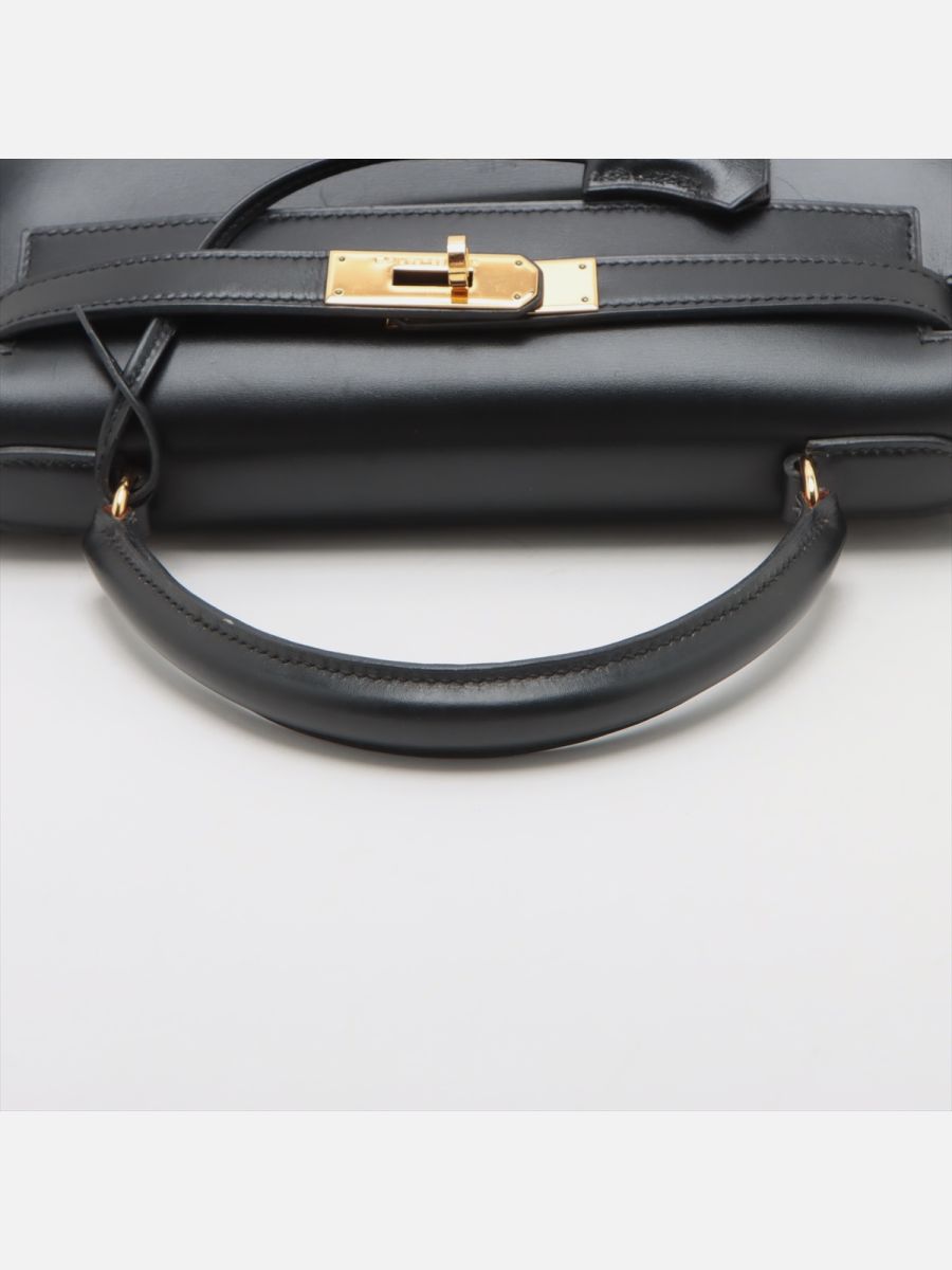 Hermes Kelly 28 box leather ghw