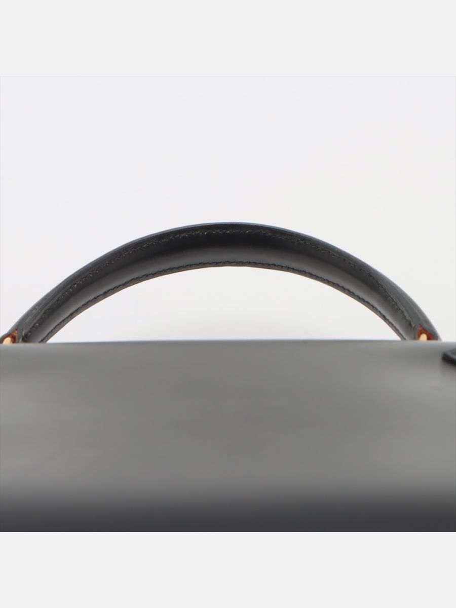 Hermes Kelly 28 box leather ghw