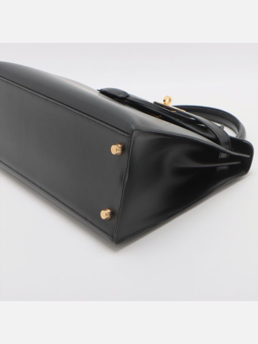 Hermes Kelly 28 box leather ghw