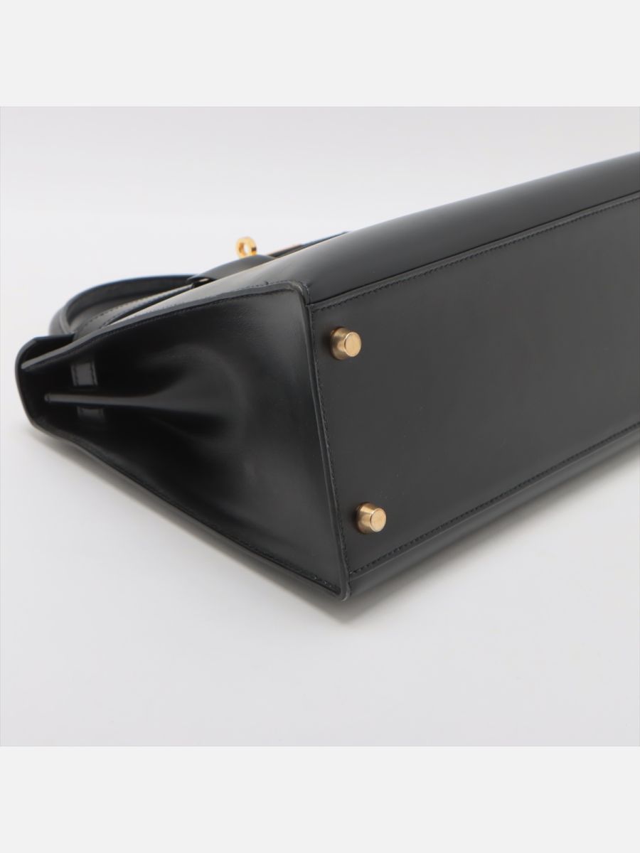 Hermes Kelly 28 box leather ghw