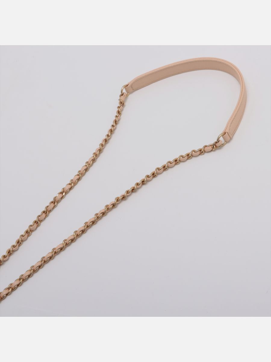 Chanel small top handle beige Caviar GHW 