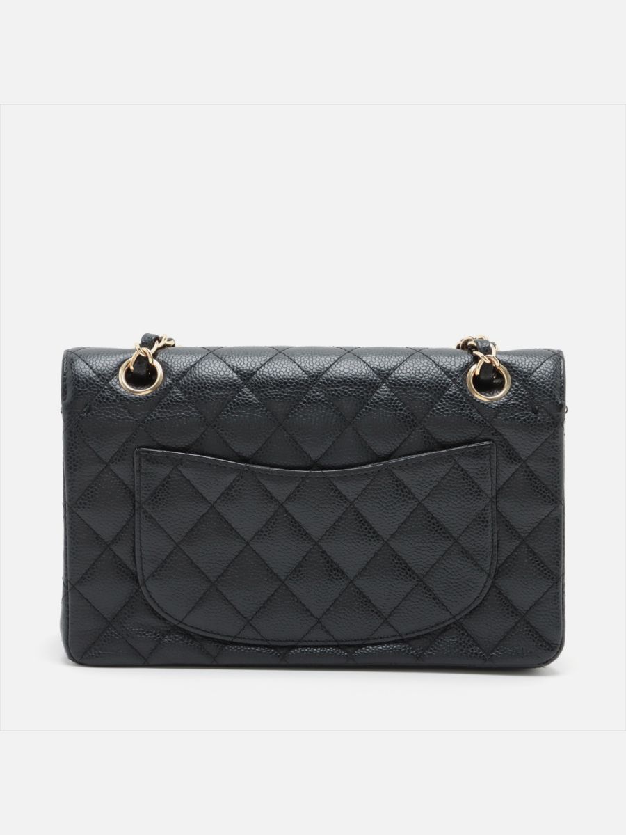 Chanel small Timeless Caviar GHW