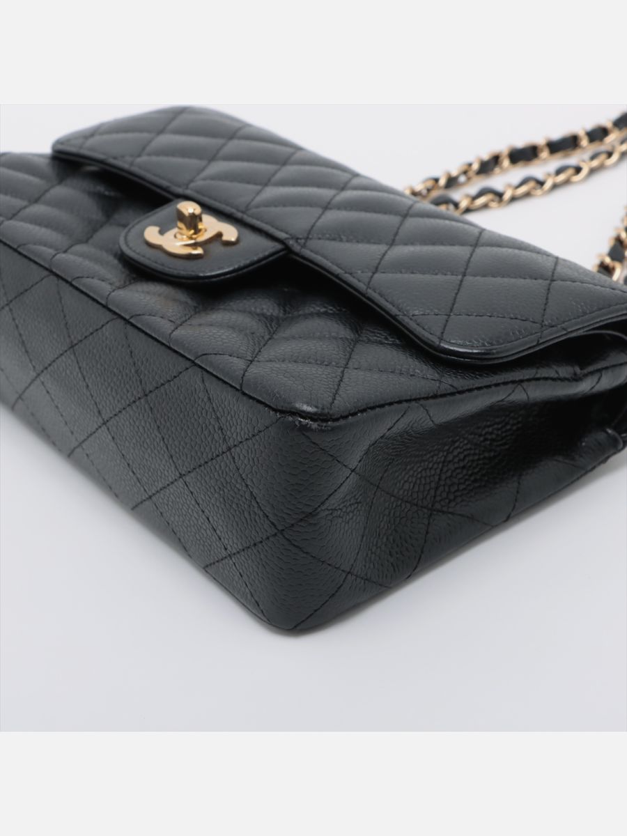 Chanel small Timeless Caviar GHW