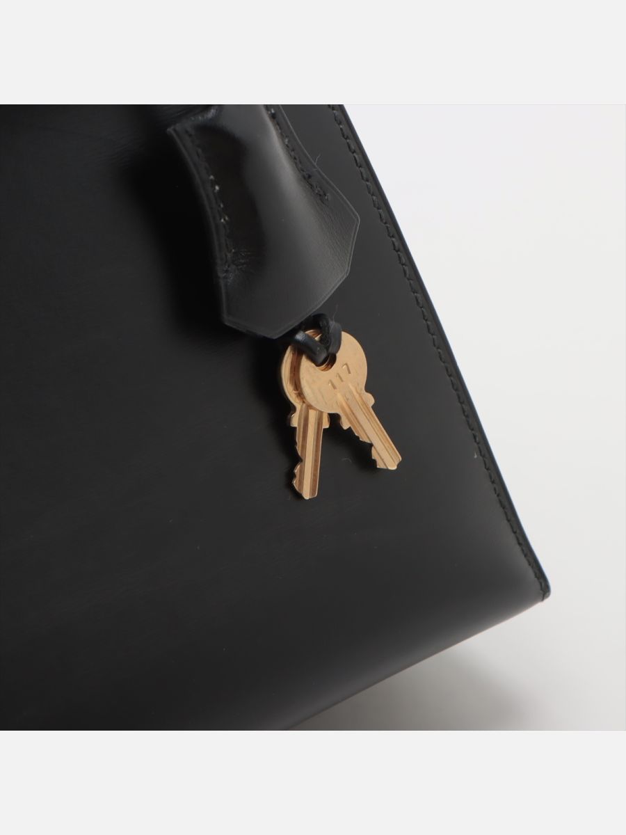 Hermes Kelly 28 box leather ghw
