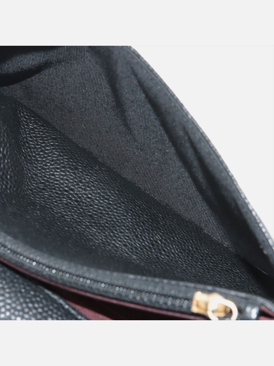Chanel WOC caviar black ghw
