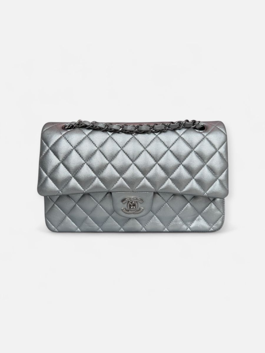 Chanel medium silver 