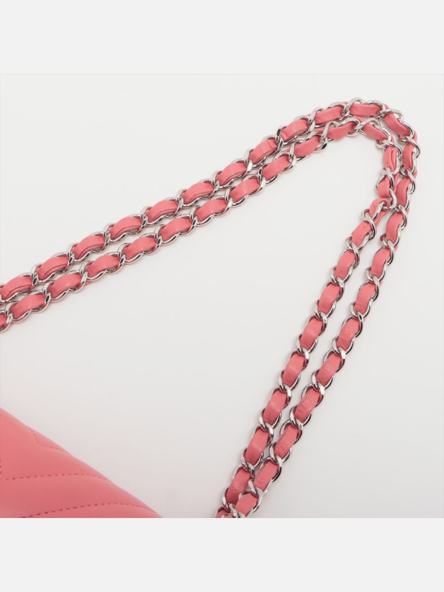Chanel small 23 pink Chevron shw