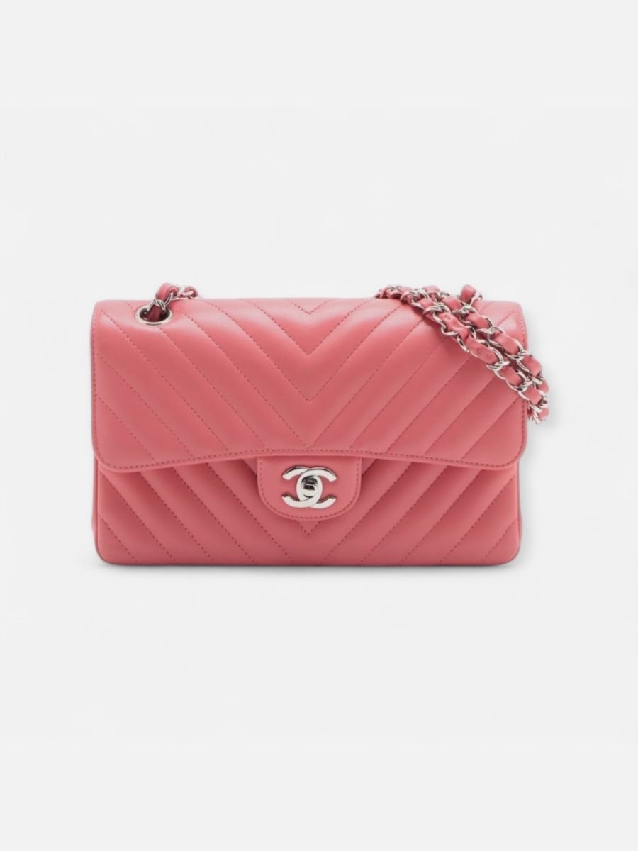 Chanel small 23 pink Chevron shw