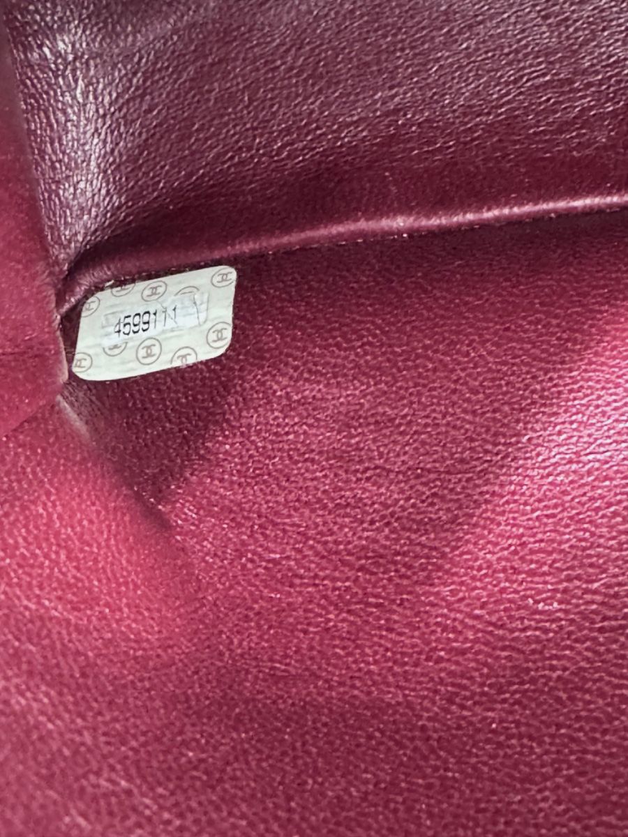 Chanel medium black ghw