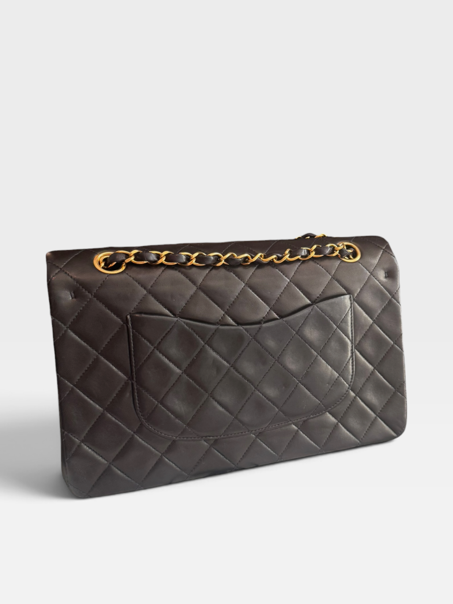 Chanel medium vintage lambskin ghw 3 series