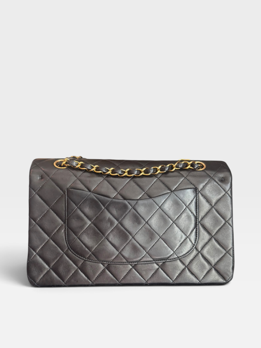 Chanel medium vintage lambskin ghw 3 series