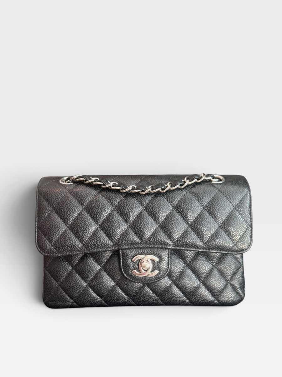 Chanel small caviar black shw 30 series full set 2019