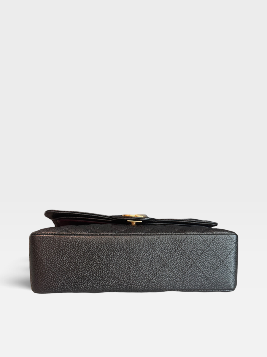 Chanel small caviar black ghw 28 series full set