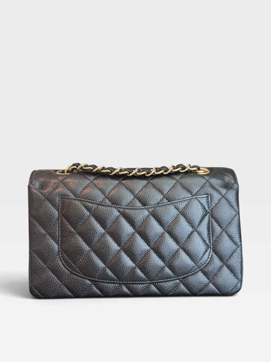 Chanel small caviar black ghw 30 series full set