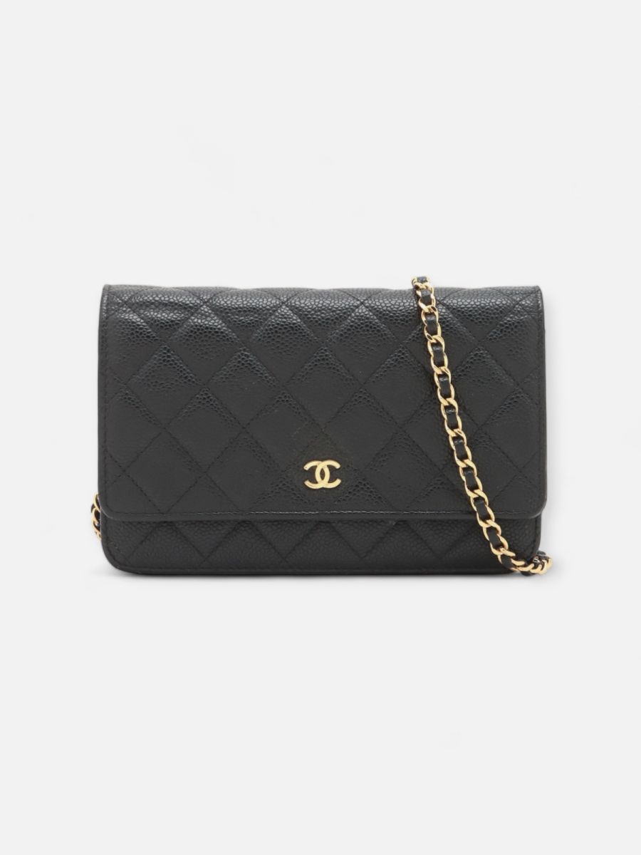 Chanel woc caviar black ghw 