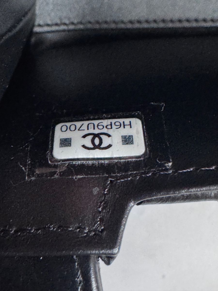 Chanel mini Kelly black ghw