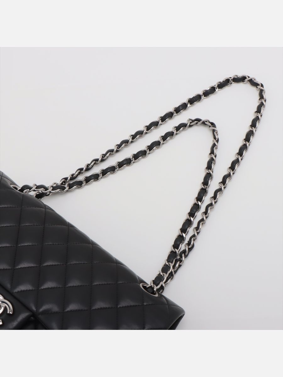 Chanel medium 25 silver hardware