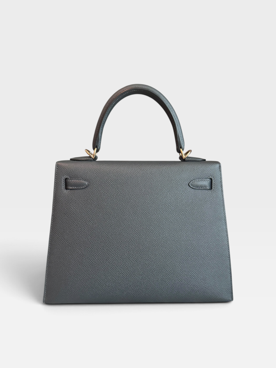Hermes Kelly 25 Gris Misty W stamp 2025 full set 