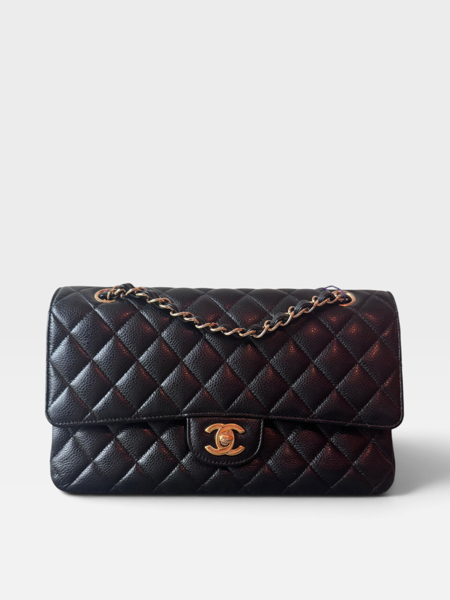 Chanel medium caviar black GHW 20899958