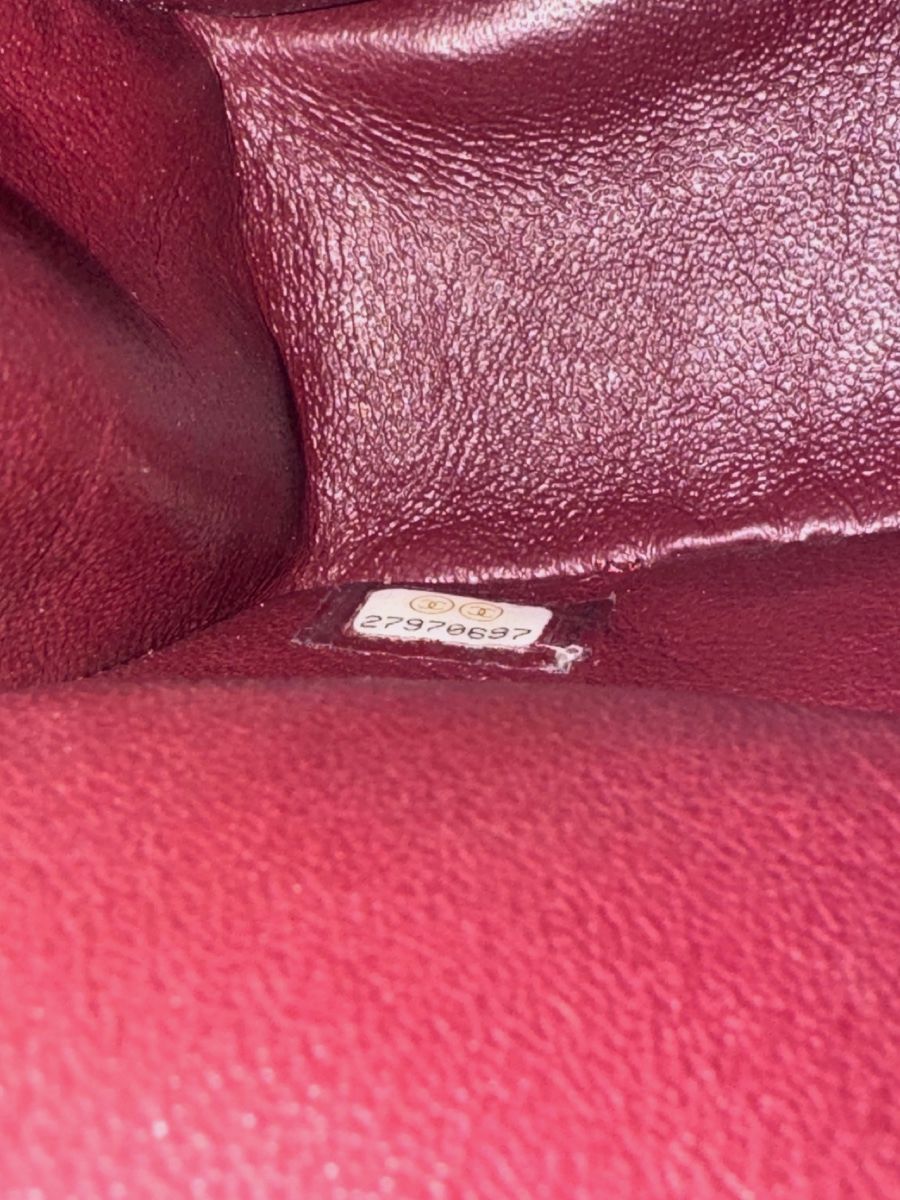 Chanel medium lambskin black ghw 27 series 
