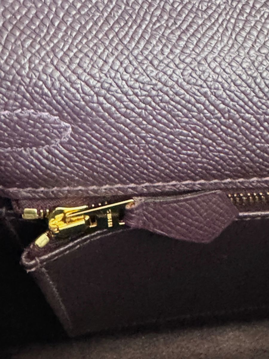 Hermès Kelly 25 Raisin