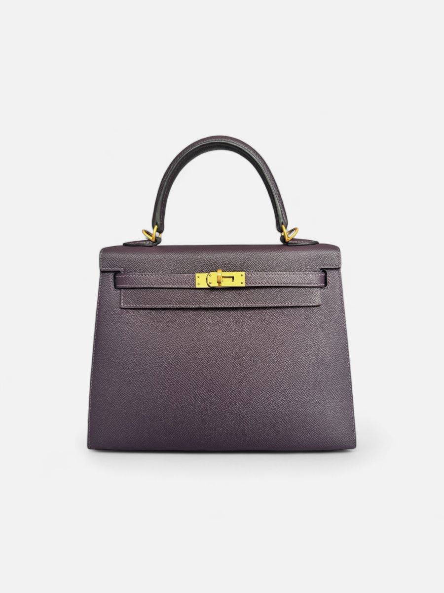 Hermès Kelly 25 Raisin