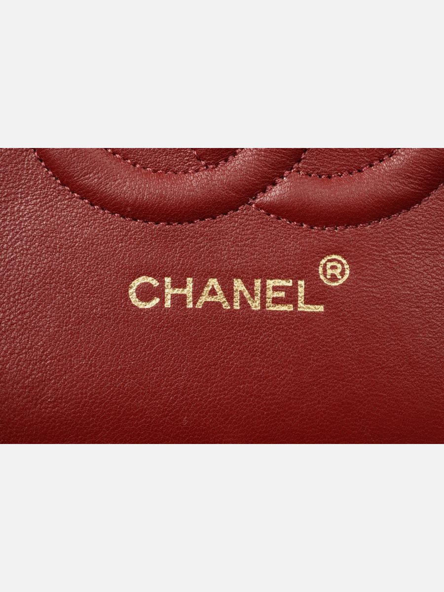 Chanel medium timeless black ghw