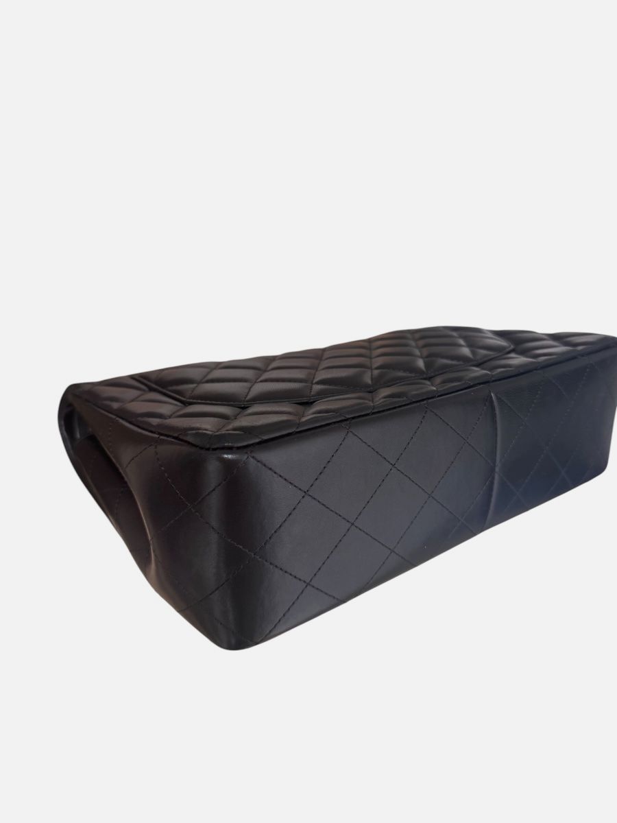 Chanel Jumbo lambskin black ghw 