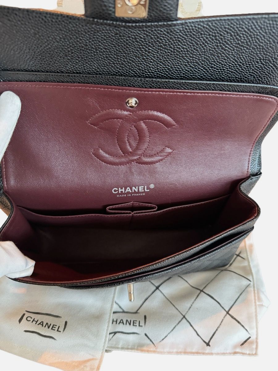 Chanel medium Timeless Caviar SHW