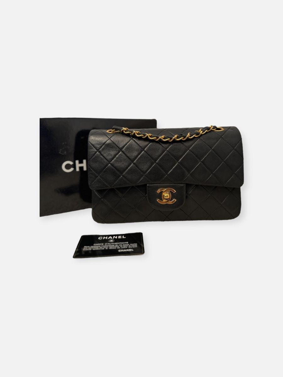 Chanel small 23 black
