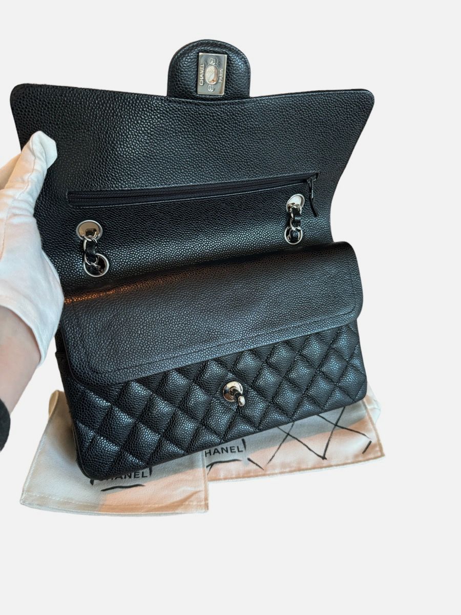 Chanel medium Timeless Caviar SHW