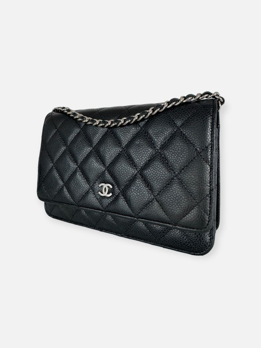 Chanel woc black caviar 