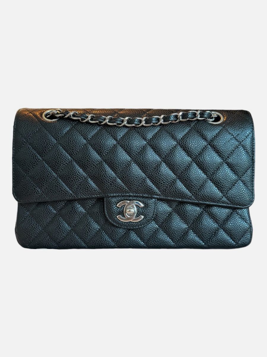 Chanel medium Timeless Caviar SHW