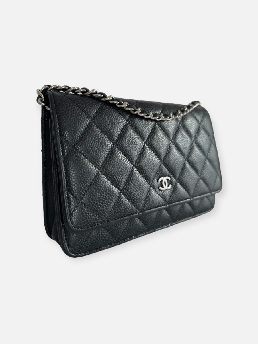 Chanel woc black caviar 