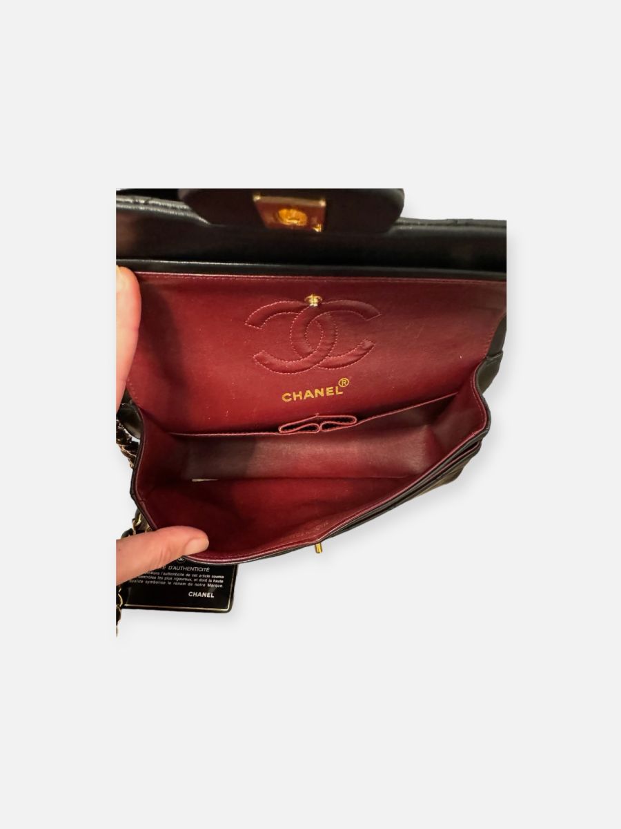 Chanel small 23 black