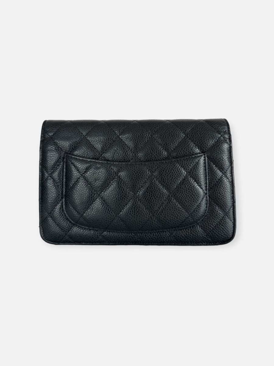 Chanel woc black caviar 