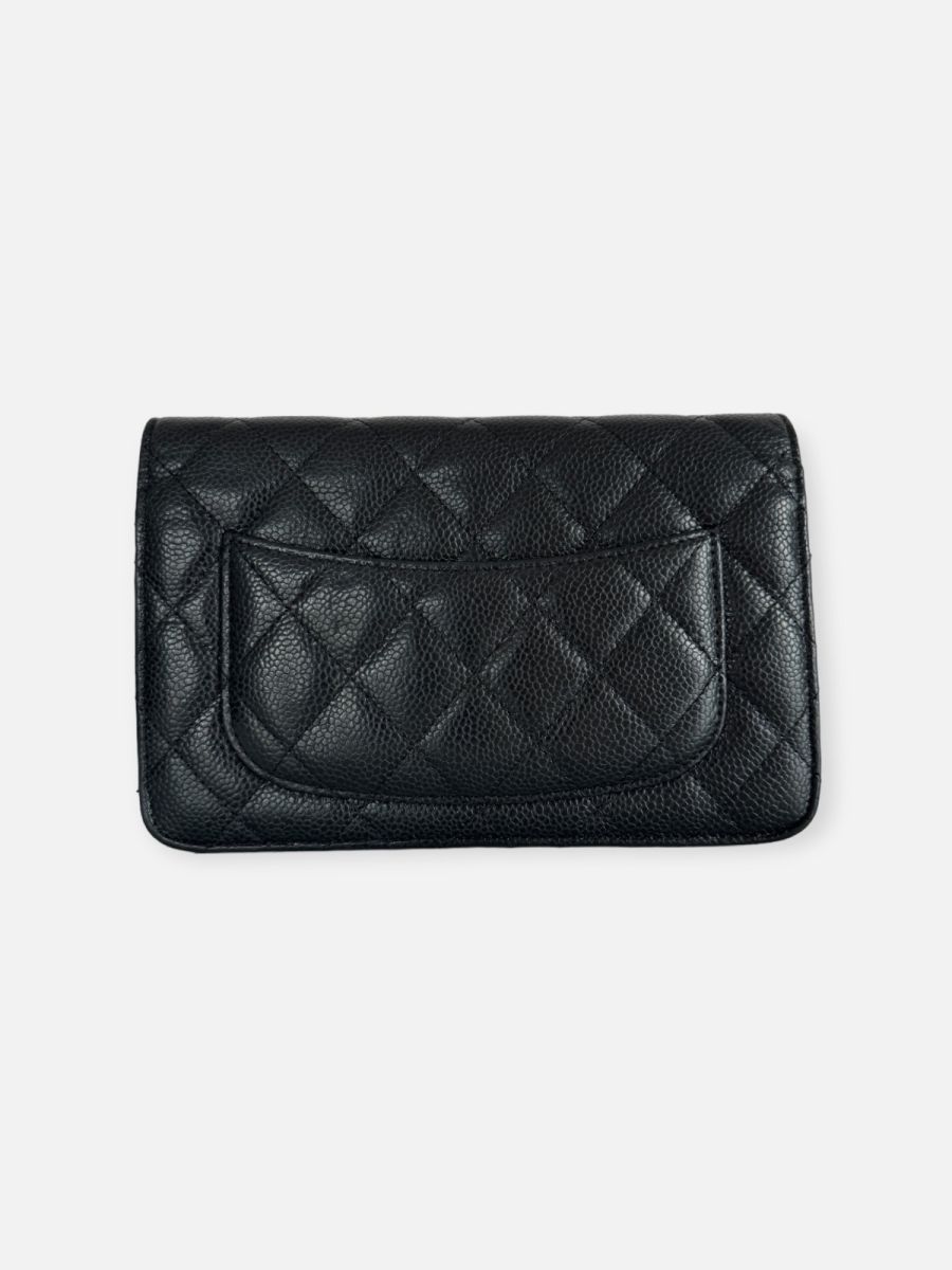 Chanel woc black caviar 