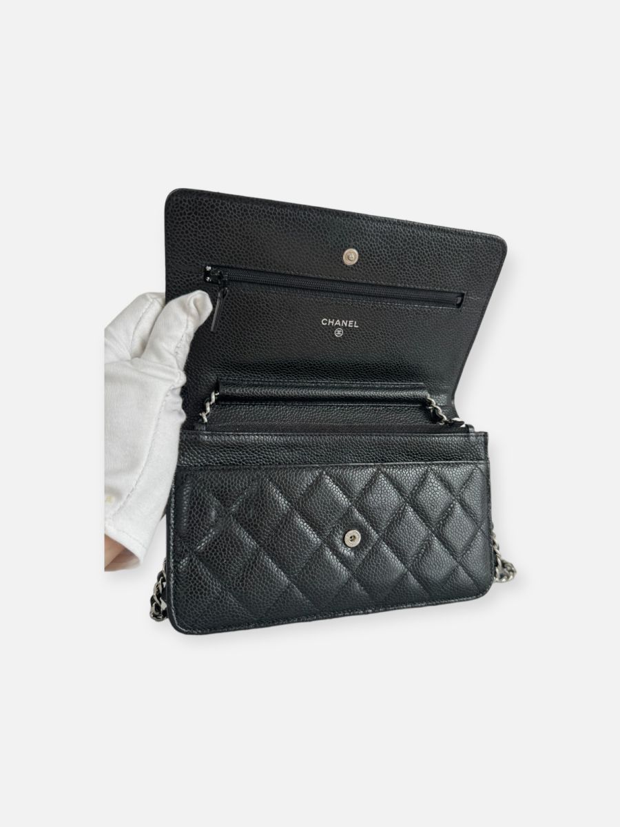 Chanel woc black caviar 